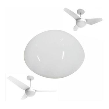 Imagem de Globo De Vidro Aliseu Jet Nano Branco Leitoso