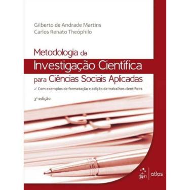 Imagem de Metodologia da Investigação Científica  03Ed/2016
