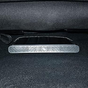 Imagem de Capa de buzina de porta de carro, capa de tweeter do alto-falante da porta da frente compatível com Mercedes Benz EQE Classe V295 EQE350 EQE53 AMG EQE500 EQE350 + Acessório Benz (tampa de ventilação do assento prata, 2 peças)