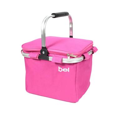 Imagem de Bolsa Térmica 15,5L Com Alça De Alumínio - Bel Fix - Rosa