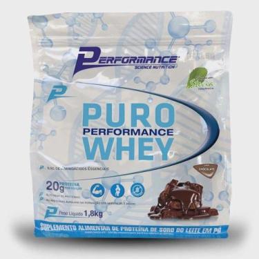 Imagem de Puro Whey 1,8Kg 1800G Baunilha Performance Nutrition