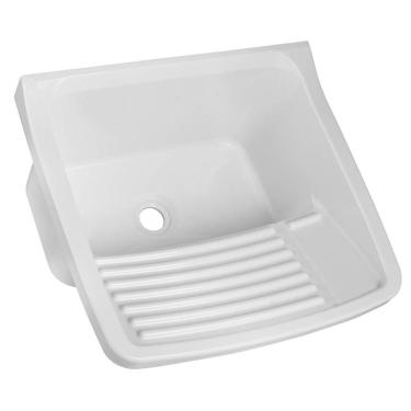 Imagem de Tanque Simples para Lavar Roupas 20L Astra Branco