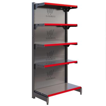 Imagem de Gôndola Fit Parede 1 Inicial 2,02m Farmácia Comercial - Amapá