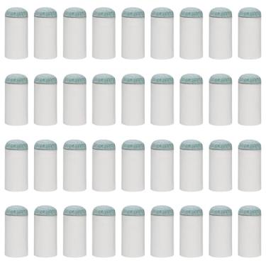 Imagem de Zangc Capa protetora de substituição para tacos de bilhar 13 mm ponta de taco de sinuca durável haste de reparo de taco de piscina - 36 peças