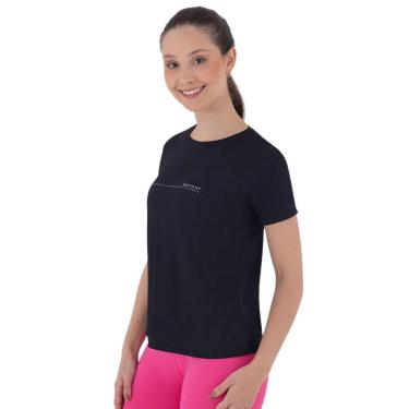 Imagem de Camiseta feminina para academia e corrida com proteção solar Lupo-Feminino
