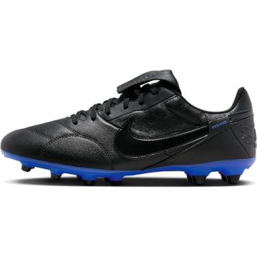 Imagem de Nike Premier 3 FG Shadow Pack Chuteiras de futebol masculinas pretas e azuis AT5889-007, Preto, 38 BR