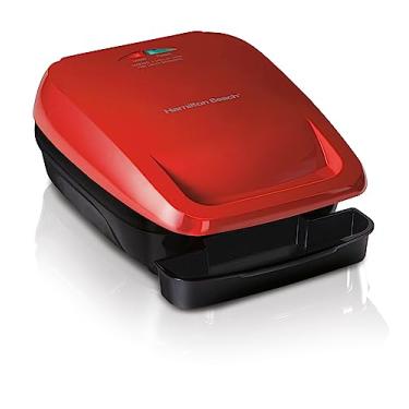 Imagem de Grill Elétrico Hamilton Beach, Vermelho, 110v
