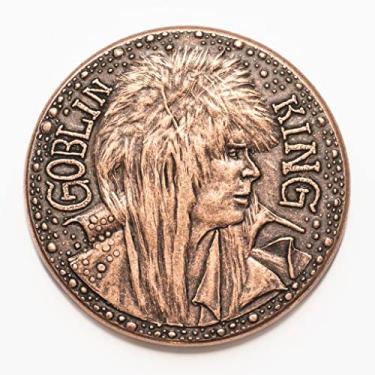 Imagem de Labyrinth Goblin King Jareth Copper Coin