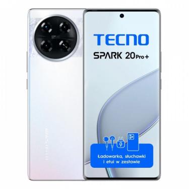 Imagem de Smartphone Tecno Spark 20 Pro+ Lunar  256Gb/8Gb Ram Android 14 Helio G99 Mediatek Camera 108Mpx