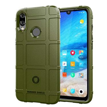 Imagem de Capa para Xiaomi Redmi Note 7, com sensação suave, proteção total, anti-arranhões e impressões digitais + capa para celular resistente a arranhões para Xiaomi Redmi Note 7 verde