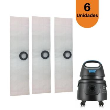 Imagem de Saco de Aspir Electrolux HIDROLUX AWD01 profissional 6 unids