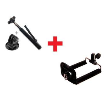 Imagem de Kit Bastão E Adaptador Celular / Action Cam / Máquina - Proaventura