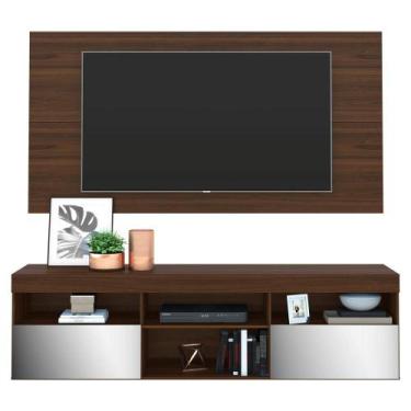 Imagem de Rack com Painel TV 65" e Espelho Flórida Multimóveis V3137, Duna