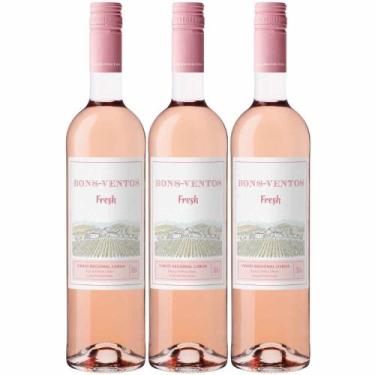 Imagem de Vinho Rose Bons Ventos Fresh 750ml (3 und) - Casa Santos Lima