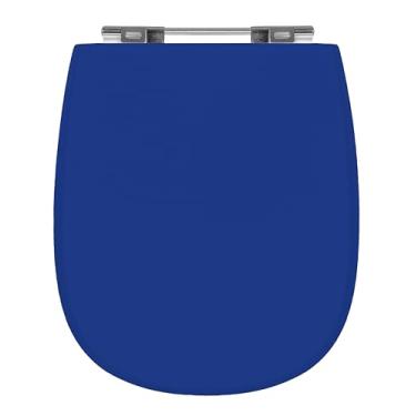 Imagem de Assento Sanitário Icasa Sabatini Azul Mdf Sicmol