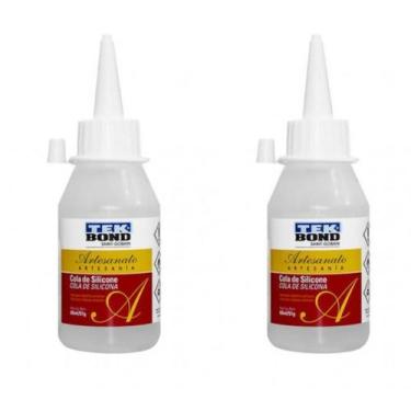 Imagem de 2 Colas  De Silicone Tek Bond 60/51ml