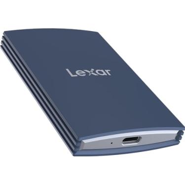 Imagem de Lexar SSD portátil Armor 700 de 2 TB, até 2000 MB/s, USB 3.2 geração 2 x 2, resistente, resistente à água e poeira IP66, compatível com iPhone 15/16, câmeras, jogos, SSD externo, azul escuro
