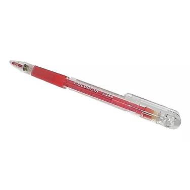 Imagem de Lapiseira Colorcis 2.0mm Grafite Vermelha Borracha Apontador