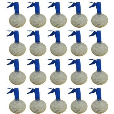 Imagem de Kit C/20 Medalhas de Ouro Prata ou Bronze Honra ao Merito950 - 1 Fit, 