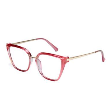 Imagem de Armação Para Óculos Feminino De Grau Quadrado Moderno - Use young stor