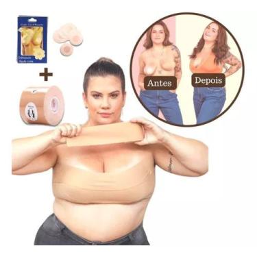 Imagem de Kit fita levanta seios + protetor de mamilos - BOOB TAPE