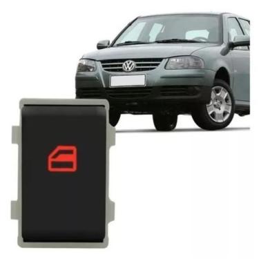 Imagem de Botão Único Vidro Elétrico Gol G5 G4 G6 G7 Saveiro Spacefox - Golden