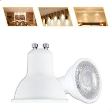 Imagem de Lâmpada Led Mr16 Dicroica 5w Branco Quente Frio Teto - VLED, Branco Fr