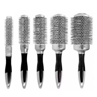 Imagem de Kit Evas SAS 5 Escovas Térmica de Alisamento, Kit SAS completo-5UN