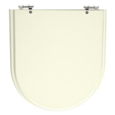 Imagem de Assento Laqueado Calypso Bege Claro Tampa Para Vaso Incepa - Lojarocca