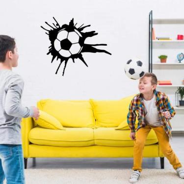 Imagem de Adesivo Bola de Futebol Decoração Quarto Menino Porta - Kanto Store, P