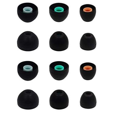 Imagem de AlxCD Eartips substituição para fone de ouvido Sony intra-auricular, P/M/L 6 pares de pontas de silicone macio, adequado para fones de ouvido Sony intra-auriculares MDR-XB50AP WF-1000XM3 XBA-H1 WF-XB700 WF-SP800N, etc. 6 pares SML