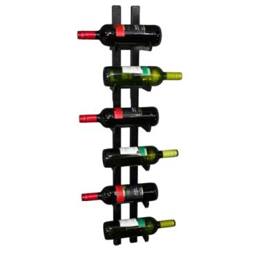 Imagem de ADEGA DE PAREDE EM AÇO PARA 06 GARRAFAS ESTILO INDUSTRIAL - ALL STYLE