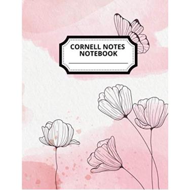 Imagem de Cornell Notes Notebook: Large 8.5"x11" - 100 Pages : Cornell Note Taking System Paper For High School, College, and University Students - Colorful Cover