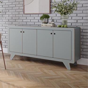 Imagem de Buffet para Sala de Jantar 4 Portas James A 85cm x C 170cm x P 45cm - 