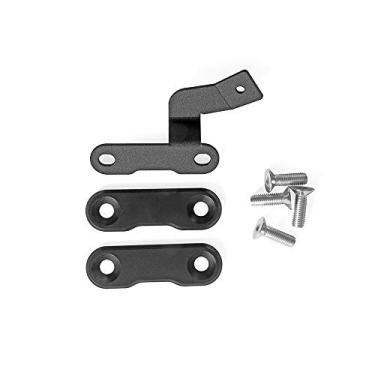 Imagem de Moto4u Capa para apoio de pé Kit de remoção de pegada de passageiro para apoio de pés conjunto de placa de cobertura para YAMAHA MT09 FZ09 2014-2017