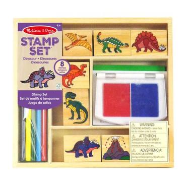 Imagem de Set de Colorir com Carimbos - Dinossauros - Melissa & Doug
