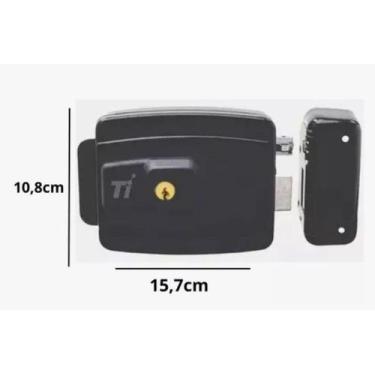 Imagem de Fechadura eletrica titanium do brasil - Titanium Platina