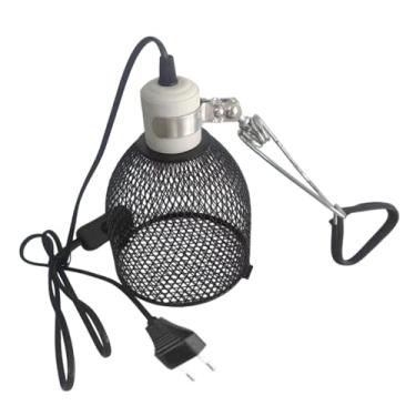 Imagem de IEUDNS Aquecimento de répteis Cerâmica de calor Lampshade (lâmpada não incluída) 5,5 polegadas Anti -Scald Heater Guard para a gaiola de tartaruga
