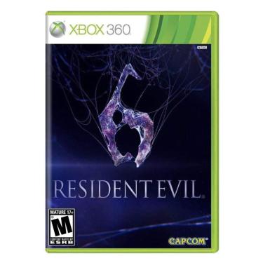 Imagem de Jogo Resident Evil 6 Xbox 360 Americano Novo