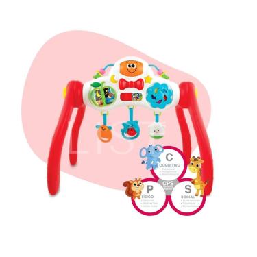 Imagem de Mobile Bebe Mesa De Atividade Infantil Educativa 3 Estágiaos