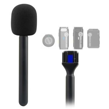 Imagem de JCMOYUTY Suporte Para Microfone De Mão Magnético Hollyland Lark M2 M2S M1 Max C1 150 Lapela Sem Fio Adaptador Entrevista