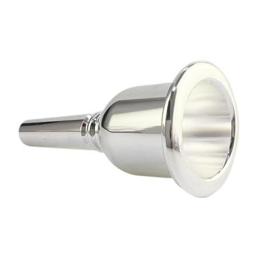 Imagem de Dynwave Bocal francês instrumento musical trompete portátil bocal de trombone bocal para shows de músicos de profissionais