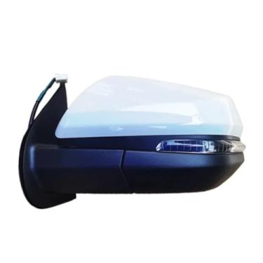 Imagem de Conjunto de espelho retrovisor para porta lateral de carro compatível com JAC T8 Pickup 8210200P306A Conjunto de espelho externo com seta LED automática sem câmera(Only Left-01)