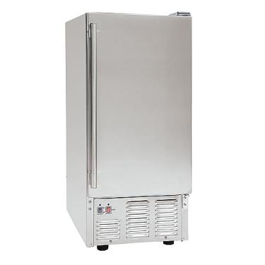 Imagem de Máquina de gelo autônoma Maxx Ice MIM50-O para uso externo, 22,7 kg