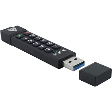 Imagem de Apricorn 32GB Aegis Secure Key 3Z 256-bit AES XTS Hardware criptografado FIPS 140-2 Nível 3 Validado Secure USB 3.0 Flash Drive (ASK3Z-32GB), preto
