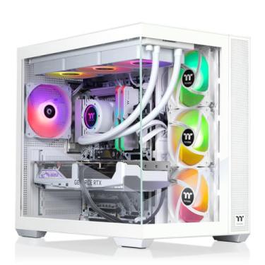 Imagem de Thermaltake LCGS View i1480S-380 Desktop para jogos (Intel® Core™ i9-14900KF, memória ToughRam 32GB DDR5 6400MT/s RGB, NVIDIA® GeForce RTX™ 5080, 1TB NVMe M.2, WiFi, Windows 11) V38S-Z790-580-LCS