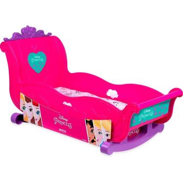Imagem de Bercinho Balanço para Boneca - Disney - Princesas - Cotiplás