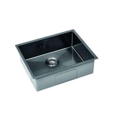 Imagem de Cuba para Cozinha 50x40x19cm Sobrepor ou Embuir Linha Cubo Lexxa - Lex