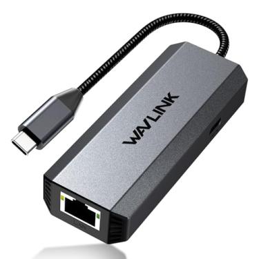 Imagem de WAVLINK Adaptador USB C para Ethernet de 2,5 Gbps, adaptador Ethernet USB para 2,5 G com alimentação de 95 W para laptop, conversor de rede USB-C para RJ45 (compatível com Thunderbolt 4/3) para