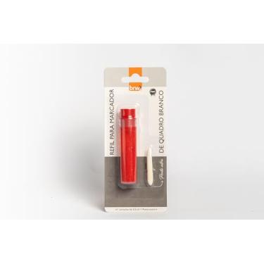 Imagem de Refil Para Pincel Marcador De Quadro Branco Brw original - Refil com Ponta BRW (Vermelho)